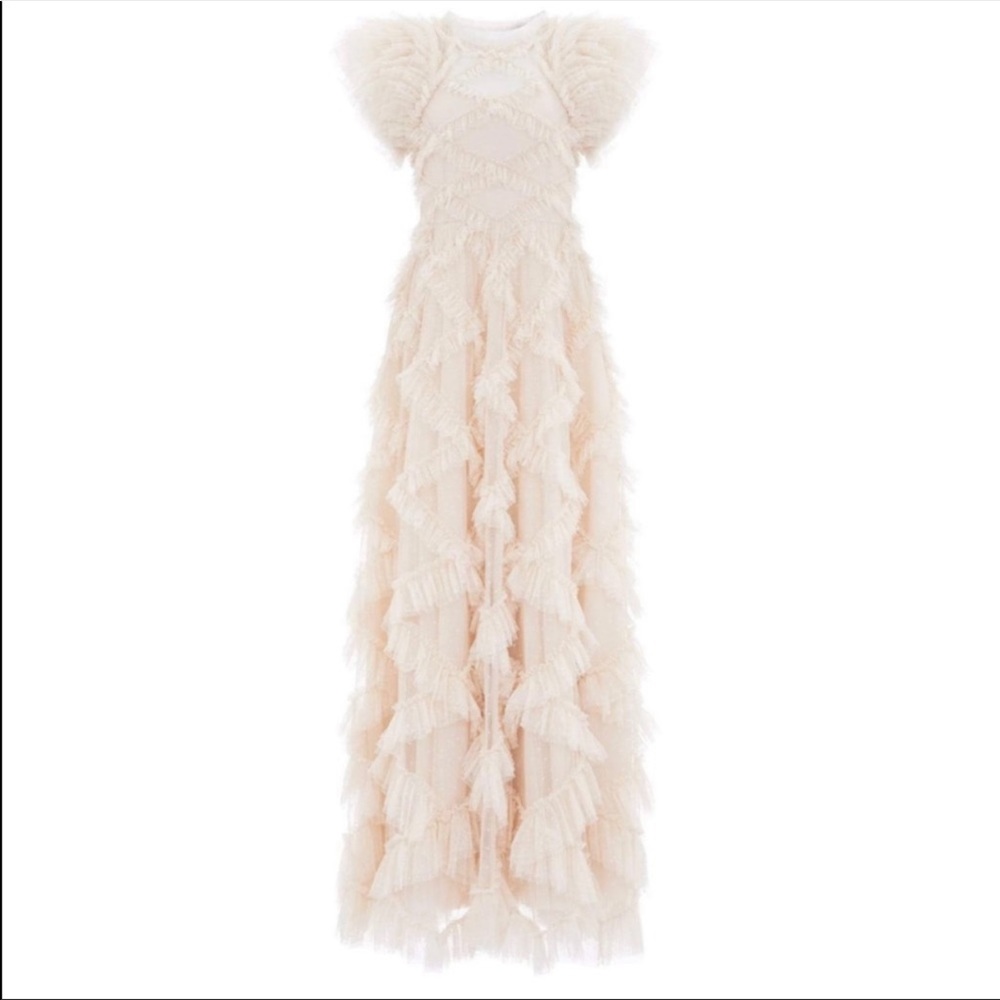 Needle and Thread Genevieve Ruffle Gown